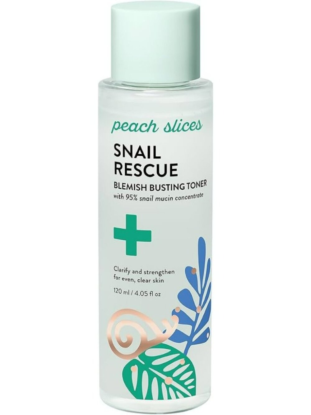 Peach Slices Snail Rescue Blemish Busting Toner 120ml With 95% Snail Mucin